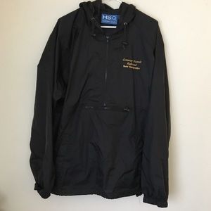Black Souvenir Windbreaker (Harvard Square)